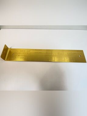 Gator Grip Golden Rule 18" Fish Tournament Measuring Tool - GG-18 - Made In USA